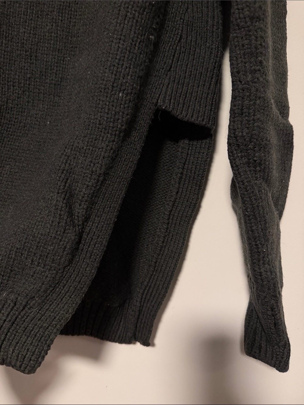 Lululemon Dark Grey Knit Sweater - Picture 2 of 4
